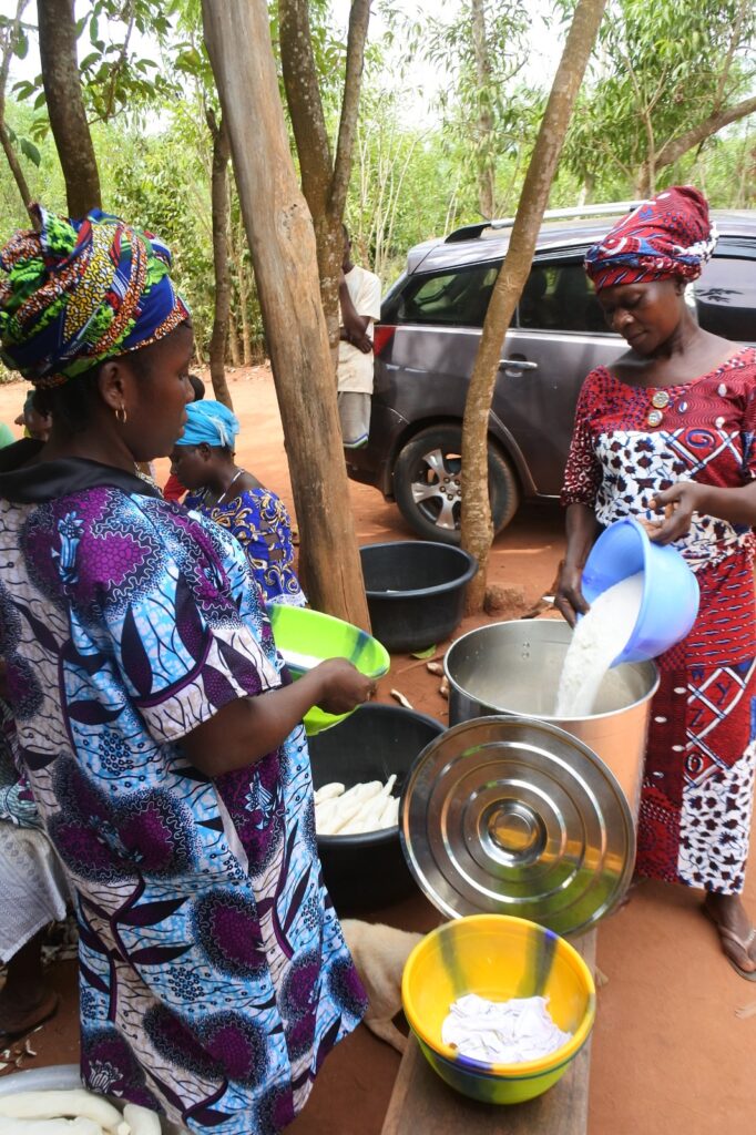 Bouge formation manioc